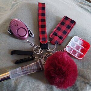 Multifunction safety keychains with alarm--#95